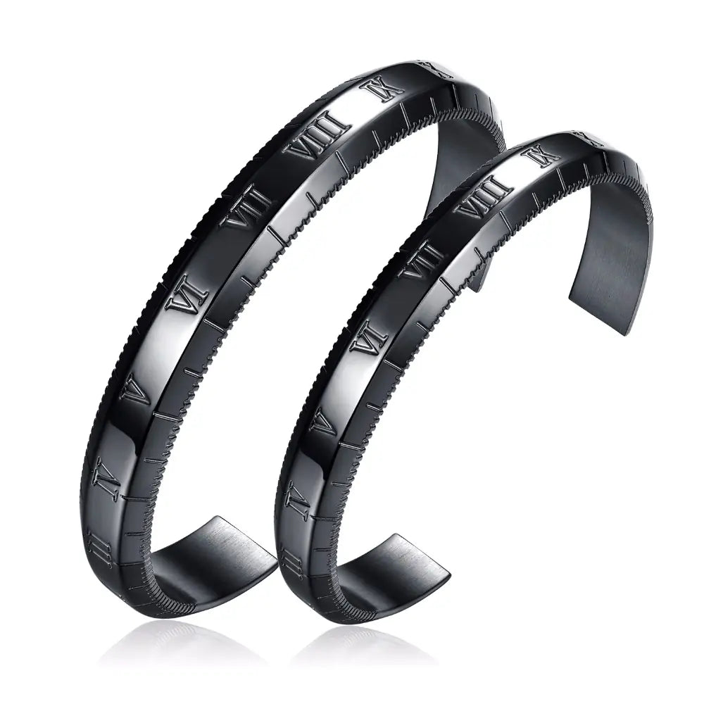 Circle Charm Titanium Bracelet