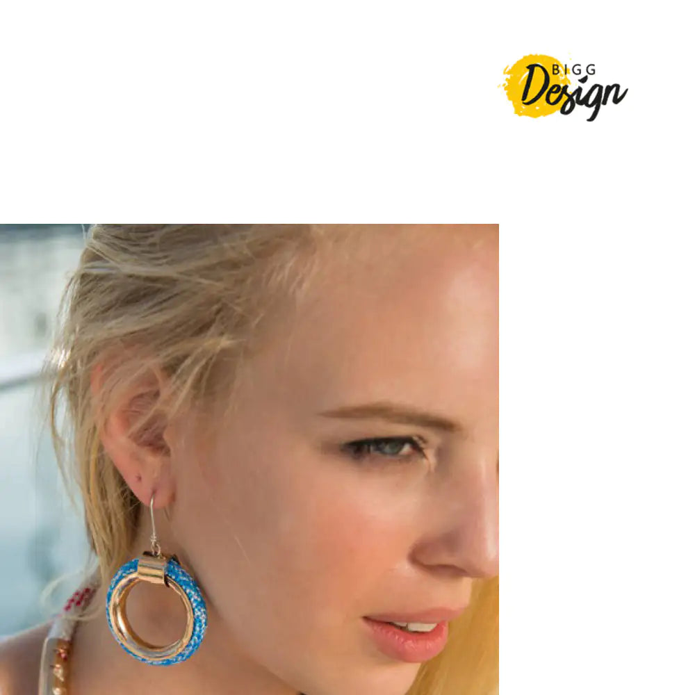 Anemos Marine Designed Earings - Blue